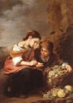 Живопись | Мурильо | Продавщица фруктов, 1670-75