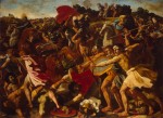 Живопись | Никола Пуссен | Битва Израильтян с Амалекитянами, 1625