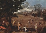 Живопись | Никола Пуссен | Времена Года | Лето (Руфь и Вооз), 1660-64