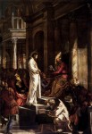 Живопись | Тинторетто | Христос перед Пилатом, 1566-67