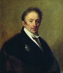 Живопись | Алексей Венецианов | Портрет Н. М. Карамзина, 1828