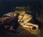 Живопись | Василий Перов | Спящие дети, 1870