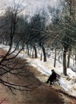 Живопись | Василий Суриков | Зубовский Бульвар Зимою, 1886