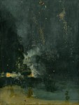 Живопись | Джеймс Уистлер | Nocturne In Black And Gold, The Falling Rocket, 1875