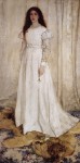 Живопись | Джеймс Уистлер | Симфония в белом № 1. Девушка в белом 1862