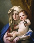 Живопись | Джованни Баттиста Тьеполо | Мадонна со щеглом, 1760