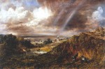 Живопись | Джон Констебл | Хэмпстед-Хит с радугой, 1836