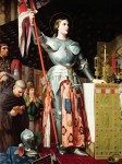 Живопись | Доминик Энгр | Жанна д’Арк на коронации Карла VII, 1854