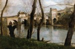 Живопись | Камиль Коро | Мост в Манте, 1868-70