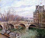 Живопись | Камиль Писсарро | Королевский мост и Павильон «Флора», 1903