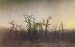Живопись | Каспар Давид Фридрих | Аббатство в дубовом лесу, 1809-10