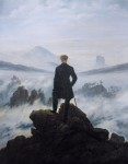 Живопись | Каспар Давид Фридрих | Странник над морем тумана, 1818