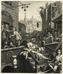 Гравюра | Уильям Хогарт | Переулок джина, 1751
