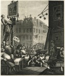 Гравюра | Уильям Хогарт | Пивная улица, 1751