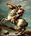 Живопись | Жак-Луи Давид | Наполеон на перевале Сен-Бернар, 1801