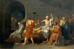 Живопись | Жак-Луи Давид | Смерть Сократа, 1787