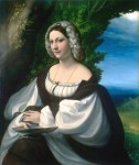Живопись | Корреджо | Портрет дворянки, 1520