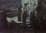 Живопись | Николай Ге | Выход Христа с учениками с Тайной вечери в Гефсиманский сад