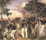 Живопись | Павел Федотов | Бивуак лейб-гвардии гренадёрского полка, 1843
