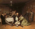 Живопись | Павел Федотов | Все холера виновата, 1848