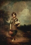 Живопись | Томас Гейнсборо | Деревенская девочка, 1785