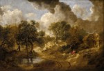 Живопись | Томас Гейнсборо | Пейзаж в Саффолке, 1746-50