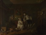 Живопись | Уильям Хогарт | Модный брак | Дуэль и смерть графа, 1743-45