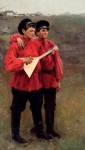 Живопись | Филипп Малявин | Товарищи, 1893