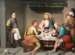 Живопись | Якопо Бассано | Ужин в Эммаусе, 1538