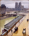 Живопись| Альбер Марке | Дождливый день в Париже. Собор Парижской богоматери, 1910