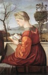 Живопись | Витторе Карпаччо | Дева за чтением, 1510