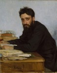 Живопись | Илья Репин | Портрет В. М. Гаршина, 1884