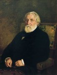 Живопись | Илья Репин | Портрет И. С. Тургенева, 1874