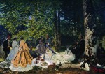 Живопись | Клод Моне | Завтрак на траве, 1865