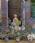 Живопись | Клод Моне | Камилла Моне у окна, 1873