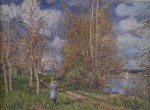 Живопись | Альфред Сислей | Лужайки весной, 1881