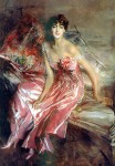 Живопись | Джованни Болдини | Леди в розовом, 1911