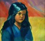 Живопись | Святослав Рерих | Портрет девочки, 1937