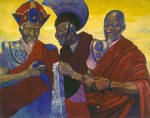 Живопись | Святослав Рерих | Тибетские ламы