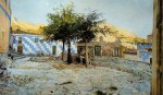 Живопись | Телемако Синьорини | Холмы осрова Эльба, 1888