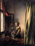 Живопись | Ян Вермеер | Девушка, читающая письмо у открытого окна, 1657-59