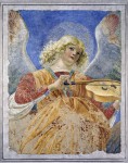 Фреска | Мелоццо да Форли | Ангел с виолой, около 1480