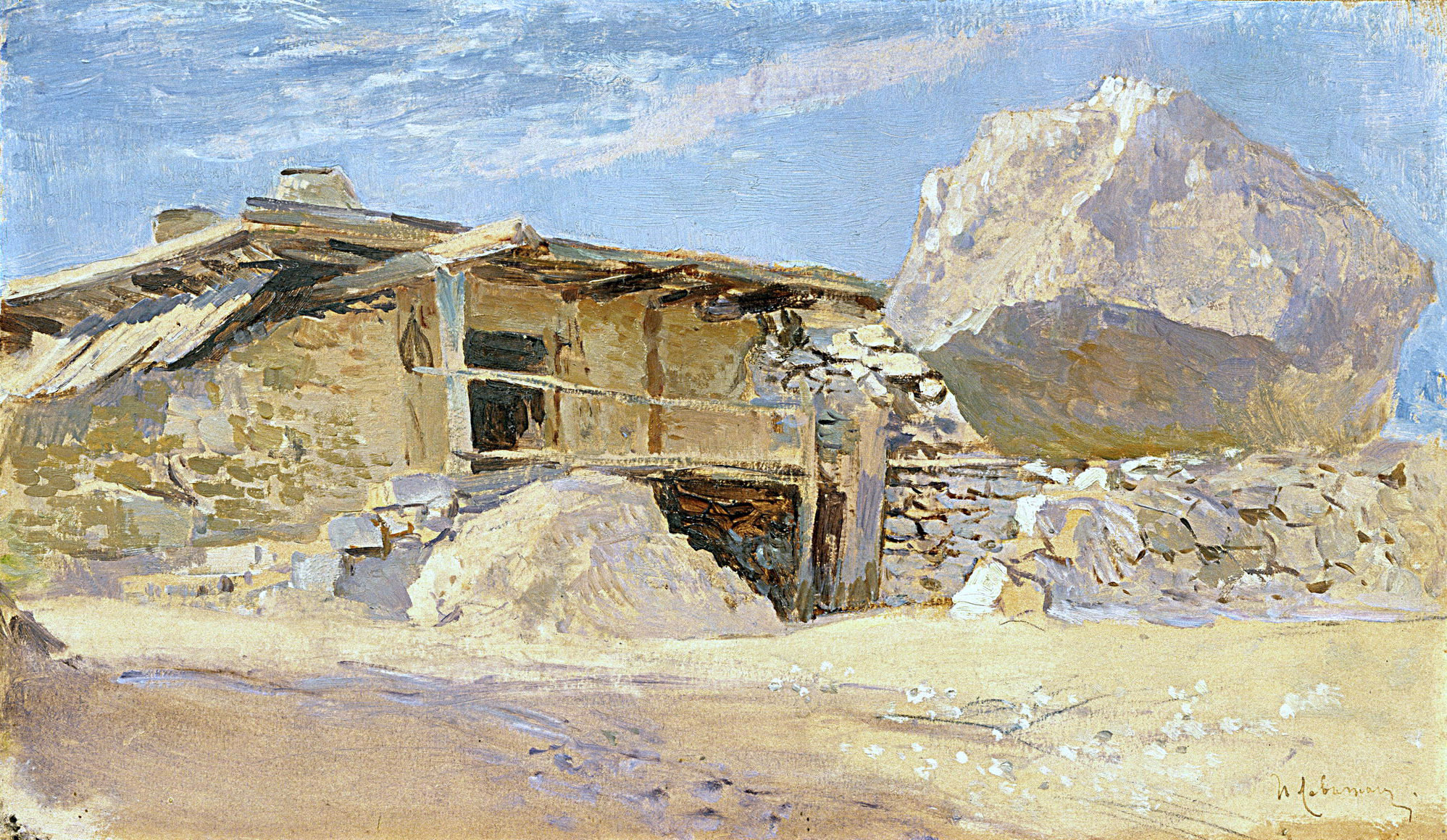 Сакля в Алупке (1886)