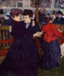 Живопись | Анри де Тулуз-Лотрек | Две танцующие женщины в Мулен Руж, 1892