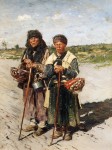 Живопись | Владимир Маковский | Две странницы, 1885