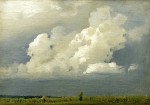 Живопись | Исаак Левитан | Перед грозой (Облако), 1890