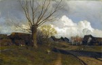 Живопись | Исаак Левитан | Саввинская слобода под Звенигородом, 1884