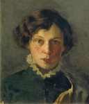 Живопись | Михаил Нестеров | Портрет М.И. Нестеровой, первой жены художника, 1886