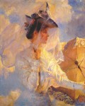 Живопись | Фрэнк Уэстон Бенсон | Напротив неба, 1906