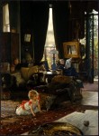 Живопись | Джеймс Тиссо | Прятки, 1877